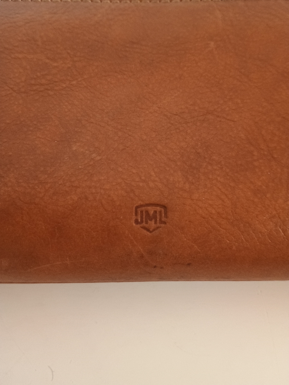 LMJ Green Bay Packers Brown Leather Zip Wallet with Tassel - Picture 4 of 7
